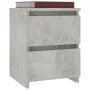 Nachttische 2 Stück betongraue Spanplatte 30x30x40 cm von vidaXL, Nachttische - Ref: Foro24-800522, Preis: 61,76 €, Rabatt: %