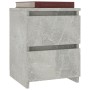 Nachttische 2 Stück betongraue Spanplatte 30x30x40 cm von vidaXL, Nachttische - Ref: Foro24-800522, Preis: 58,38 €, Rabatt: %
