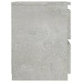 Bedside tables 2 pcs concrete gray chipboard 30x30x40 cm by vidaXL, Nightstands - Ref: Foro24-800522, Price: 58,38 €, Discoun...