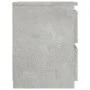 Nachttische 2 Stück betongraue Spanplatte 30x30x40 cm von vidaXL, Nachttische - Ref: Foro24-800522, Preis: 61,76 €, Rabatt: %