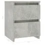 Nachttische 2 Stück betongraue Spanplatte 30x30x40 cm von vidaXL, Nachttische - Ref: Foro24-800522, Preis: 61,76 €, Rabatt: %