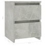 Nachttische 2 Stück betongraue Spanplatte 30x30x40 cm von vidaXL, Nachttische - Ref: Foro24-800522, Preis: 58,38 €, Rabatt: %