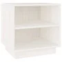 Nachttisch aus massivem Kiefernholz weiß 40x34x40 cm von vidaXL, Nachttische - Ref: Foro24-813327, Preis: 38,03 €, Rabatt: %