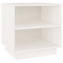 Nachttisch aus massivem Kiefernholz weiß 40x34x40 cm von vidaXL, Nachttische - Ref: Foro24-813327, Preis: 38,49 €, Rabatt: %