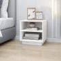 Nachttisch aus massivem Kiefernholz weiß 40x34x40 cm von vidaXL, Nachttische - Ref: Foro24-813327, Preis: 38,03 €, Rabatt: %