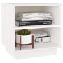 Nachttisch aus massivem Kiefernholz weiß 40x34x40 cm von vidaXL, Nachttische - Ref: Foro24-813327, Preis: 38,49 €, Rabatt: %