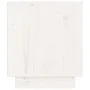 Nachttisch aus massivem Kiefernholz weiß 40x34x40 cm von vidaXL, Nachttische - Ref: Foro24-813327, Preis: 38,03 €, Rabatt: %