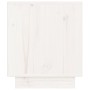 Nachttisch aus massivem Kiefernholz weiß 40x34x40 cm von vidaXL, Nachttische - Ref: Foro24-813327, Preis: 38,49 €, Rabatt: %