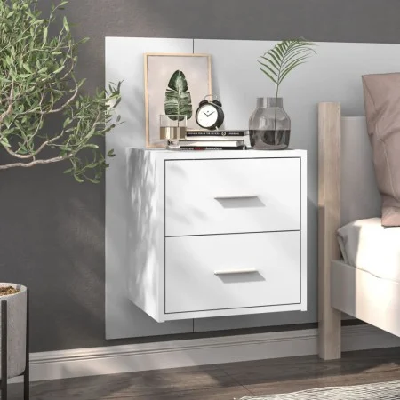White wall bedside table by vidaXL, Nightstands - Ref: Foro24-810989, Price: 53,81 €, Discount: %