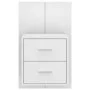 White wall bedside table by vidaXL, Nightstands - Ref: Foro24-810989, Price: 53,81 €, Discount: %