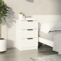 Weißer Nachttisch 40x36x65 cm von vidaXL, Nachttische - Ref: Foro24-811268, Preis: 63,21 €, Rabatt: %