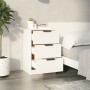 Weißer Nachttisch 40x36x65 cm von vidaXL, Nachttische - Ref: Foro24-811268, Preis: 63,21 €, Rabatt: %