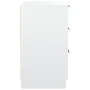 White nightstand 40x36x65 cm by vidaXL, Nightstands - Ref: Foro24-811268, Price: 63,21 €, Discount: %