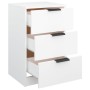 Weißer Nachttisch 40x36x65 cm von vidaXL, Nachttische - Ref: Foro24-811268, Preis: 63,21 €, Rabatt: %