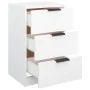 White nightstand 40x36x65 cm by vidaXL, Nightstands - Ref: Foro24-811268, Price: 63,21 €, Discount: %