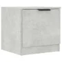 Bedside table in concrete gray color, 40x39x40 cm by vidaXL, Nightstands - Ref: Foro24-811204, Price: 33,89 €, Discount: %