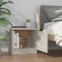 Bedside table in concrete gray color, 40x39x40 cm by vidaXL, Nightstands - Ref: Foro24-811204, Price: 34,29 €, Discount: %
