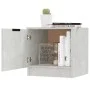 Bedside table in concrete gray color, 40x39x40 cm by vidaXL, Nightstands - Ref: Foro24-811204, Price: 33,89 €, Discount: %
