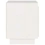 Mesita de noche de madera maciza de pino blanco 40x30x40 cm de vidaXL, Mesitas de noche - Ref: Foro24-813307, Precio: 43,32 €...