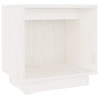 Massiver Nachttisch aus weißem Kiefernholz 40x30x40 cm von vidaXL, Nachttische - Ref: Foro24-813337, Preis: 35,44 €, Rabatt: %