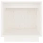 Massiver Nachttisch aus weißem Kiefernholz 40x30x40 cm von vidaXL, Nachttische - Ref: Foro24-813337, Preis: 34,99 €, Rabatt: %