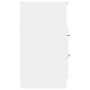 Mesita de noche madera contrachapada blanco de vidaXL, Mesitas de noche - Ref: Foro24-811232, Precio: 75,30 €, Descuento: %