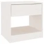 Nachttisch aus massivem Kiefernholz weiß 40x31x40 cm von vidaXL, Nachttische - Ref: Foro24-808065, Preis: 42,41 €, Rabatt: %