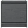Bedside tables 2 pcs solid gray pine wood 40x30.5x40 cm by vidaXL, Nightstands - Ref: Foro24-808118, Price: 61,19 €, Discount: %