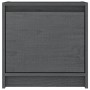Nachttische 2 Stück massives graues Kiefernholz 40x30,5x40 cm von vidaXL, Nachttische - Ref: Foro24-808118, Preis: 62,02 €, R...