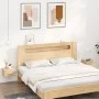 Wall bedside tables 2 pcs Sonoma oak color 35x35x20 cm by vidaXL, Nightstands - Ref: Foro24-812841, Price: 40,27 €, Discount: %