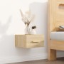 Wand-Nachttische 2 Stück Sonoma Eiche Farbe 35x35x20 cm von vidaXL, Nachttische - Ref: Foro24-812841, Preis: 40,47 €, Rabatt: %