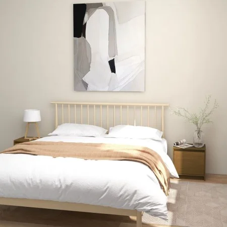 Mesitas de noche 2 uds madera de pino marrón miel 40x30,5x40 cm by vidaXL, Nightstands - Ref: Foro24-808120, Price: 41,01 €, ...