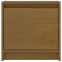 Zwei Nachttische aus Pinienholz in Honigbraun, 40x30,5x40 cm. von vidaXL, Nachttische - Ref: Foro24-808120, Preis: 41,01 €, R...