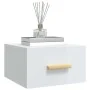Wall bedside tables 2 pcs glossy white 35x35x20 cm by vidaXL, Nightstands - Ref: Foro24-812847, Price: 45,22 €, Discount: %