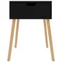 Nachttische 2 Stk. Holzwerkstoff schwarz glänzend 40x40x56 cm von vidaXL, Nachttische - Ref: Foro24-326810, Preis: 70,80 €, R...
