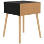 Nachttische 2 Stk. Holzwerkstoff schwarz glänzend 40x40x56 cm von vidaXL, Nachttische - Ref: Foro24-326810, Preis: 71,69 €, R...