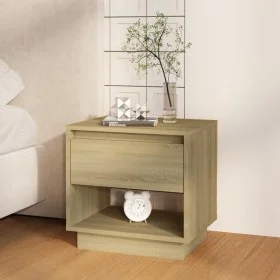 Sonoma Nachttisch aus Eichensperrholz 45x34x44 cm von vidaXL, Nachttische - Ref: Foro24-809518, Preis: 37,43 €, Rabatt: %