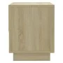 Bedside table made of oak plywood in Sonoma finish, measuring 45x34x44 cm. by vidaXL, Nightstands - Ref: Foro24-809518, Price...