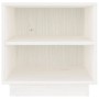 Nachttische 2 Stück aus massivem weißem Kiefernholz 40x34x40 cm von vidaXL, Nachttische - Ref: Foro24-813328, Preis: 67,93 €,...
