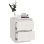 Bedside tables 2 pcs solid white pine wood 40x35x50 cm by vidaXL, Nightstands - Ref: Foro24-813318, Price: 113,78 €, Discount: %