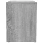 Mesitas de noche 2 uds contrachapado gris Sonoma 40x30x40 cm de vidaXL, Mesitas de noche - Ref: Foro24-815180, Precio: 41,83 ...