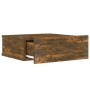 Floating bedside table 2 units smoked oak wood 40x30x15cm by vidaXL, Nightstands - Ref: Foro24-815283, Price: 28,79 €, Discou...