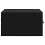Mesitas de noche de pared 2 uds negro 35x35x20 cm de vidaXL, Mesitas de noche - Ref: Foro24-812837, Precio: 43,56 €, Descuent...
