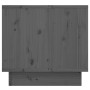 Bedside tables 2 units solid pine wood gray 35x34x32 cm by vidaXL, Nightstands - Ref: Foro24-813400, Price: 47,84 €, Discount: %