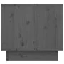 Bedside tables 2 units solid pine wood gray 35x34x32 cm by vidaXL, Nightstands - Ref: Foro24-813400, Price: 47,84 €, Discount: %