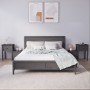 Nachttische 2 Stück graues Kiefernholz 79,5x38x65,5 cm von vidaXL, Nachttische - Ref: Foro24-814544, Preis: 113,47 €, Rabatt: %