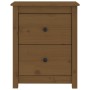 Nachttische 2 Stück honigbraunes Kiefernholz 50x35x61,5 cm von vidaXL, Nachttische - Ref: Foro24-813686, Preis: 77,92 €, Raba...