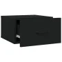 Wall bedside tables 2 pcs black 35x35x20 cm by vidaXL, Nightstands - Ref: Foro24-812855, Price: 37,21 €, Discount: %