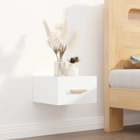 White wall bedside table 35x35x20 cm by vidaXL, Nightstands - Ref: Foro24-812834, Price: 31,90 €, Discount: %