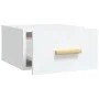 Weißer Wand-Nachttisch 35x35x20 cm von vidaXL, Nachttische - Ref: Foro24-812834, Preis: 31,90 €, Rabatt: %